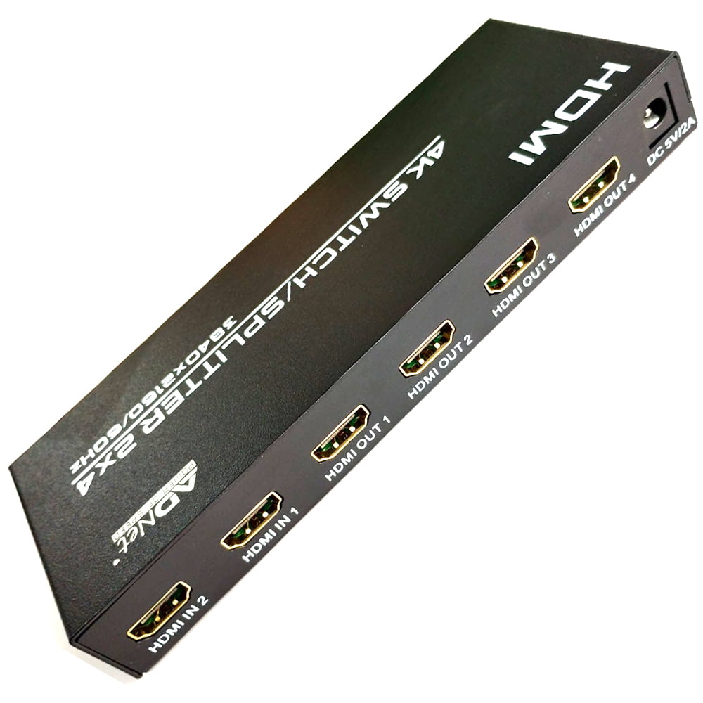 AD 1104 2.0 4K HDMI Splitter 1 Input 4 Output