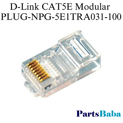 D-Link CAT5E Modular PLUG-NPG-5E1TRA031-100