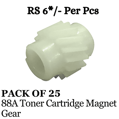 Toner Cartridge Magnet Gear For HP 88A ( Pack of 25 )