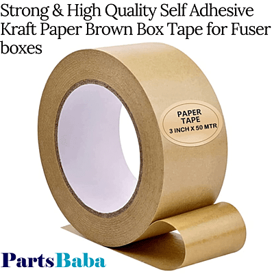 Strong & High Quality Self Adhesive Kraft Paper Brown Box Tape for Fuser boxes