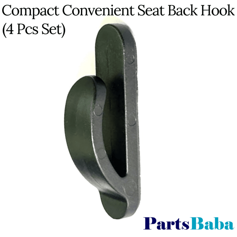 Compact Convenient Seat Back Hook (4 Pcs Set)