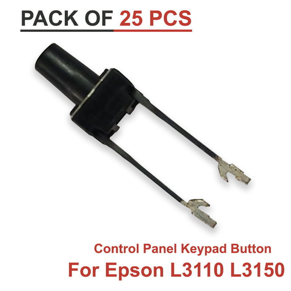 Control Panel Keypad Button For Epson L3110 L3150 Printer (Pack of 25 Pcs)