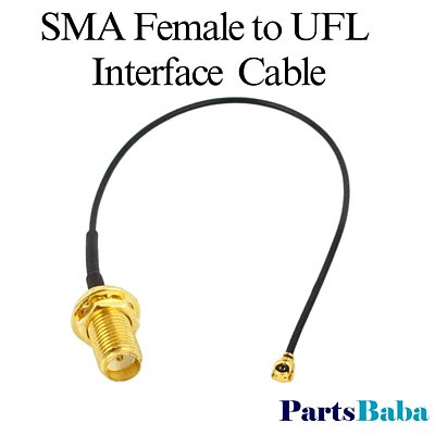 SMA Female to U.FL Interface Cable