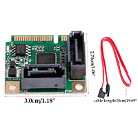 Mini PCI- Express 2 Port Sata III Controller Express Card