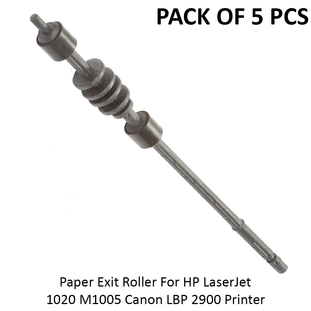 Paper Exit Roller For HP LaserJet 1020 M1005 LBP 2900 Printer (Pack of 5 Pcs)
