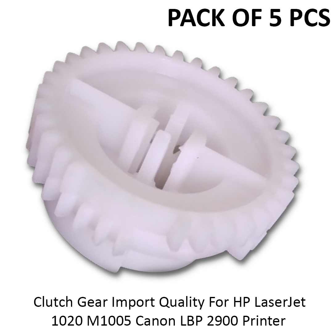 Clutch Gear Import Quality For HP LaserJet 1020 1010 M1005 LBP2900 Printer (Pack of 5 Pcs)