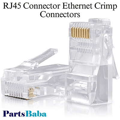RJ45 Connector Ethernet Crimp Connectors