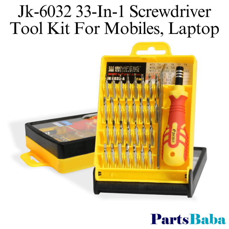Jk-6032 33-In-1 Screwdriver Tool Kit For Mobiles, Laptop