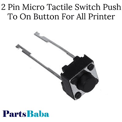 2 Pin Micro Tactile Switch Push To On Button For All Printer