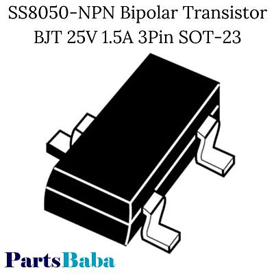 SS8050-NPN Bipolar Transistor BJT 25V 1.5A 3Pin SOT-23