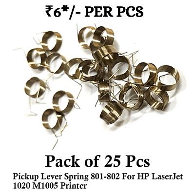 Pickup Lever Spring 801-802 For HP LaserJet 1020 M1005 Printer ( Pack Of 25 Pcs )