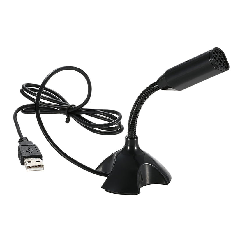 Buy USB Desktop Microphone (Mic) 360° Adjustable Mic for PC with a USB port