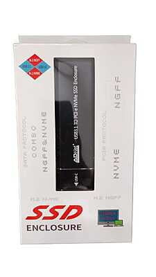 USB 3.5 T0 PCI-e NVMe SSD Enclosure Sata Casing
