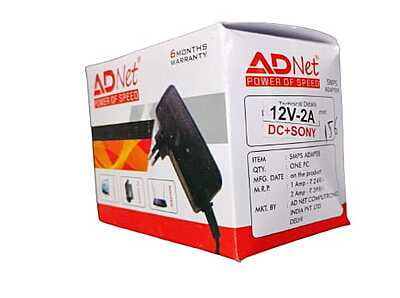 12V 2A DC Pin Power Adapter Charger For Board and Router