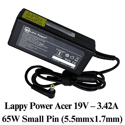 Lappy Power Acer 19V – 3.42A 65W Small Pin (5.5mmx1.7mm)